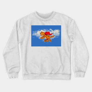 Superb Cat and Justice Rat Crewneck Sweatshirt